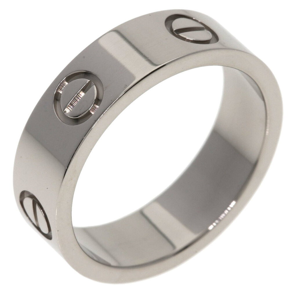 CARTIER Authentic 18k Silver Love Ring #53 - Picture 2 of 7